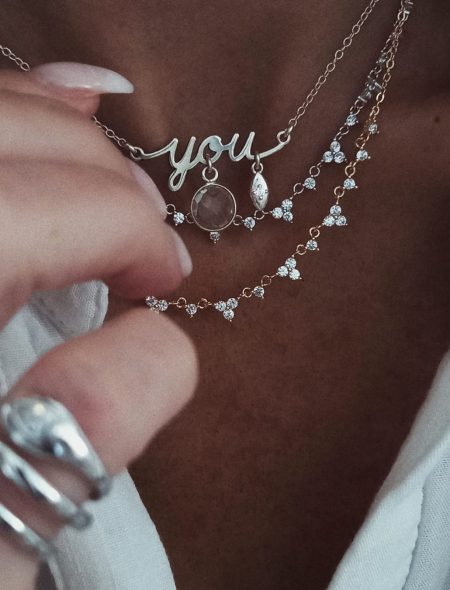 ⁦שרשרת Just you -מבטאת שלמות פנימית⁩ – תמונה ⁦2⁩