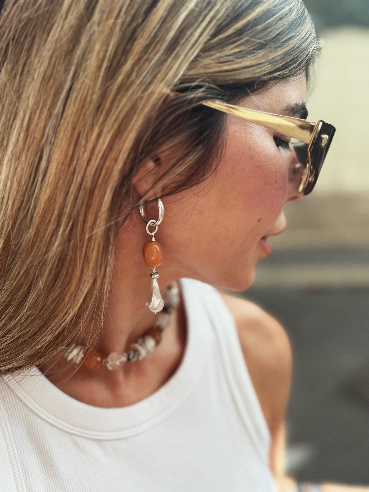 עגילי אבן אוונטורין