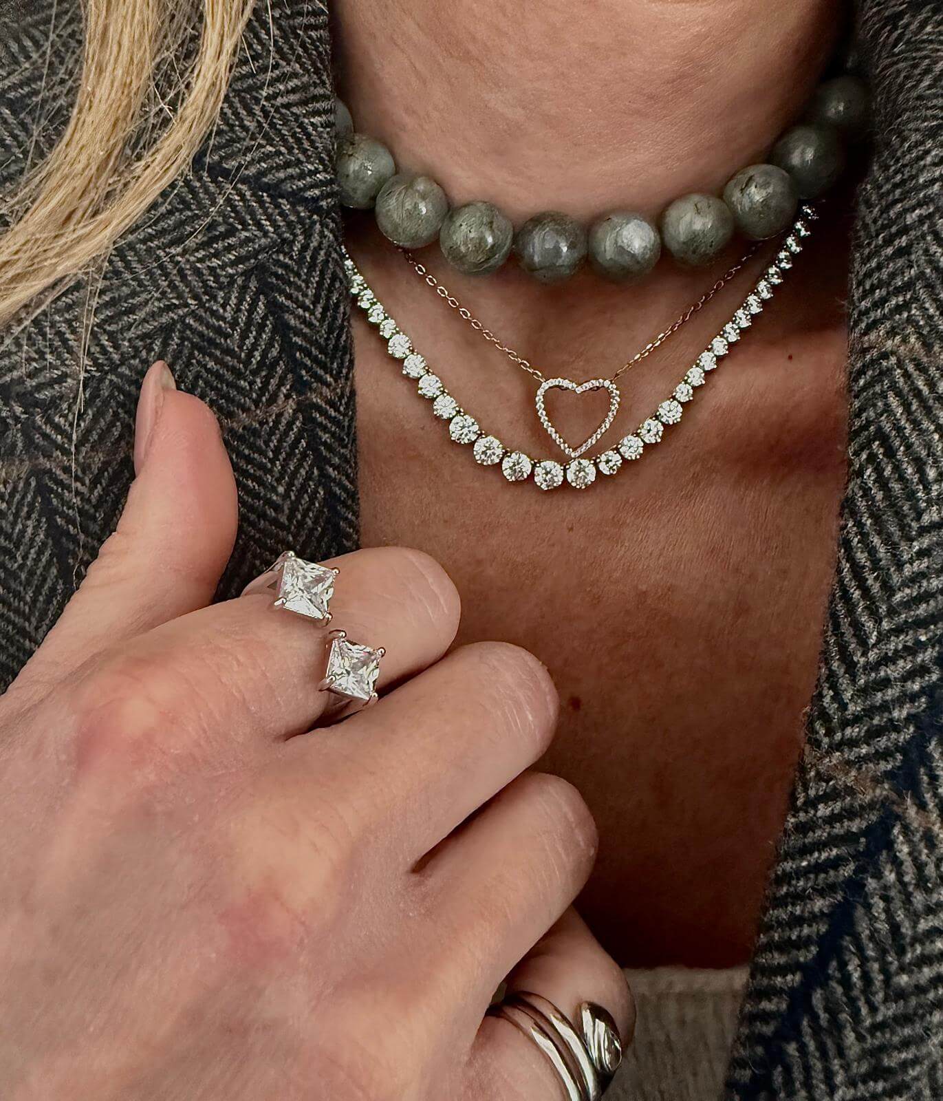 שרשרת לב אמור – תמונה 3