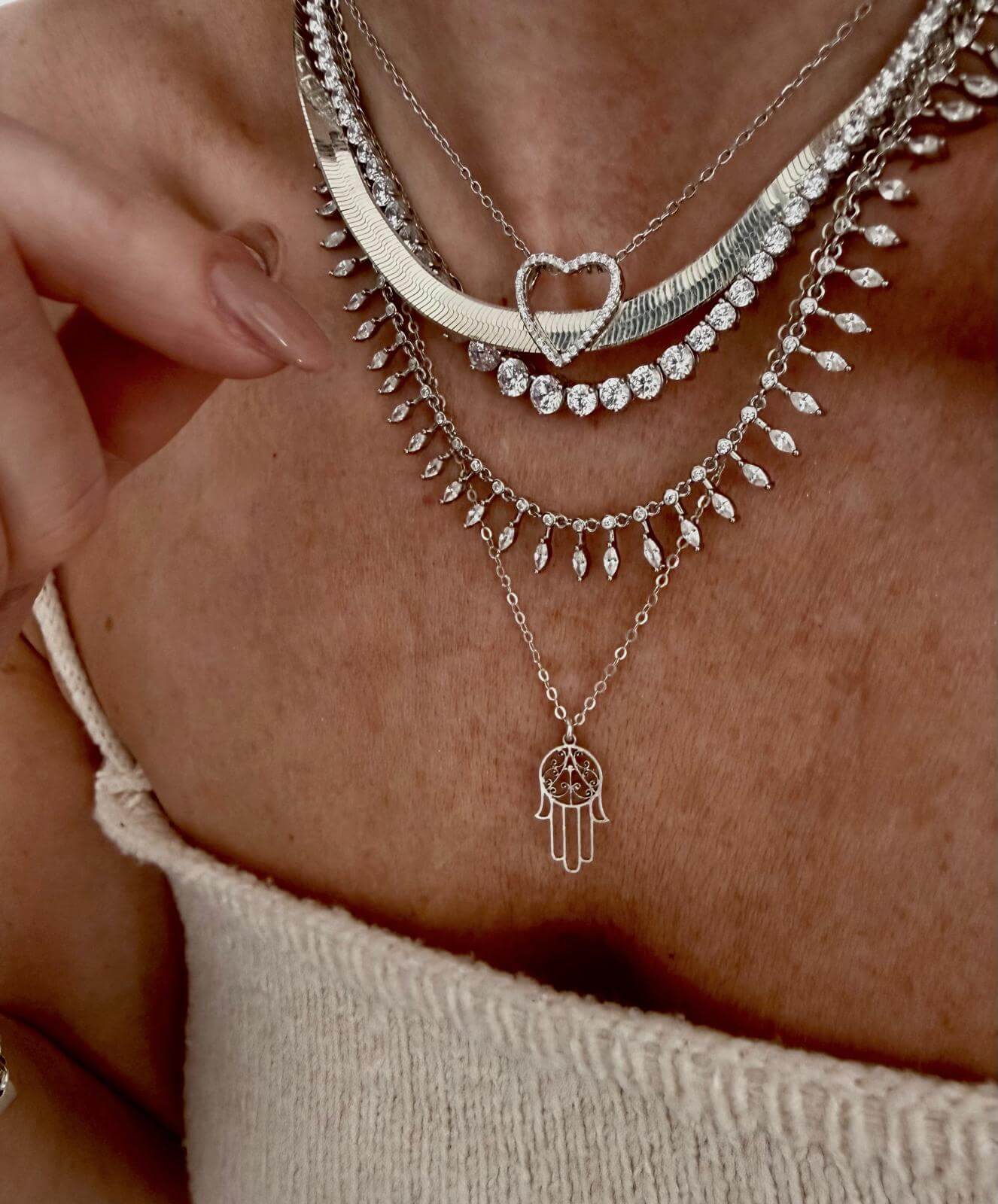 שרשרת לב אמור – תמונה 4