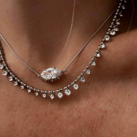 שרשרת מרקיזה טניס